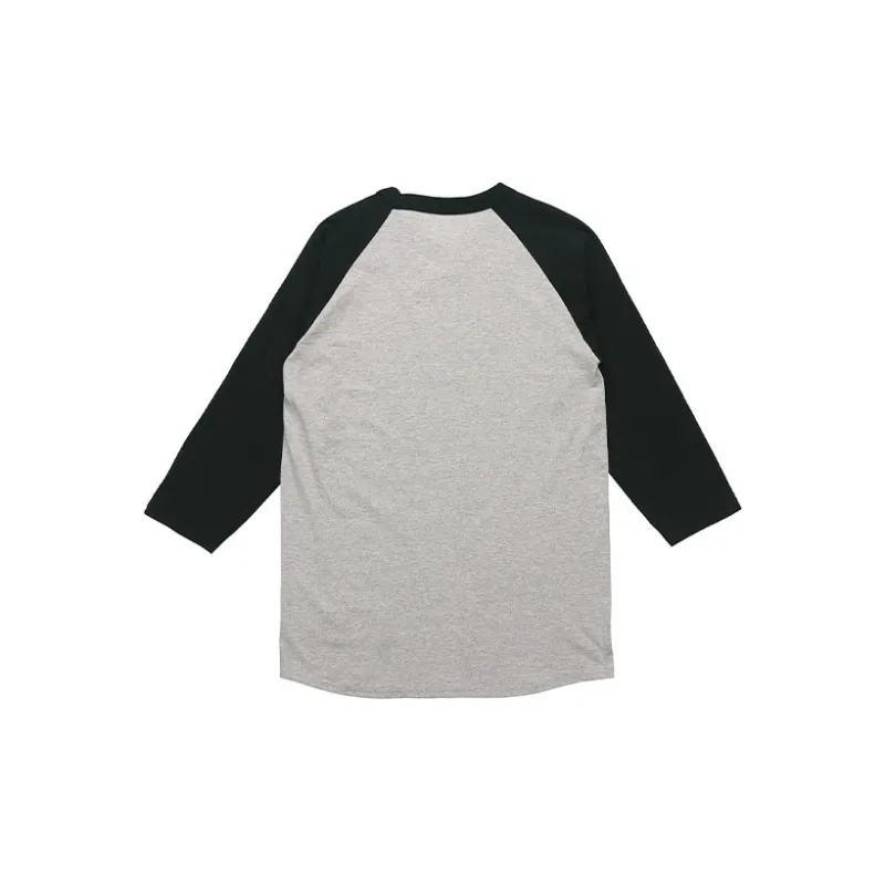 Champion T Shirt US Version Unisex Black Gray-1
