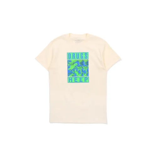 PLEASURES T-Shirts Unisex Off White