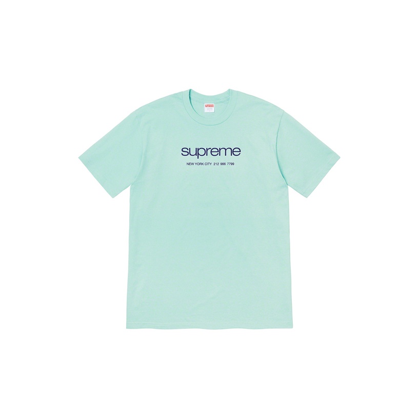 Supreme store Maude Tee Light Blue