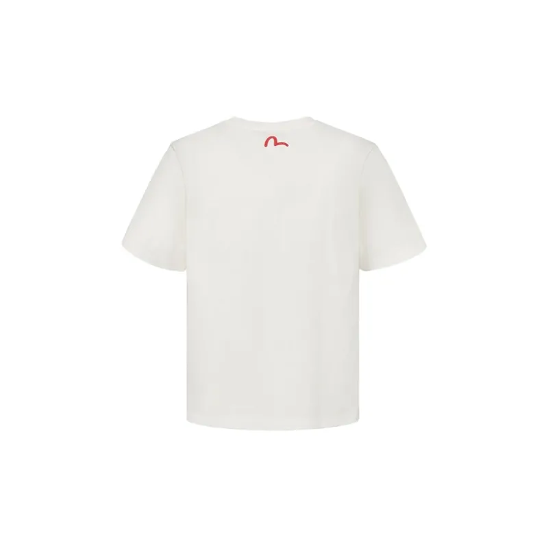 EVISU T-Shirts Men White-1