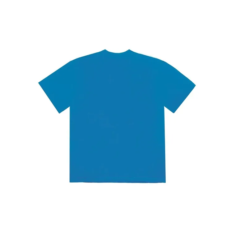 Mcdonald's X Travis Scott T-Shirts Unisex Blue-1
