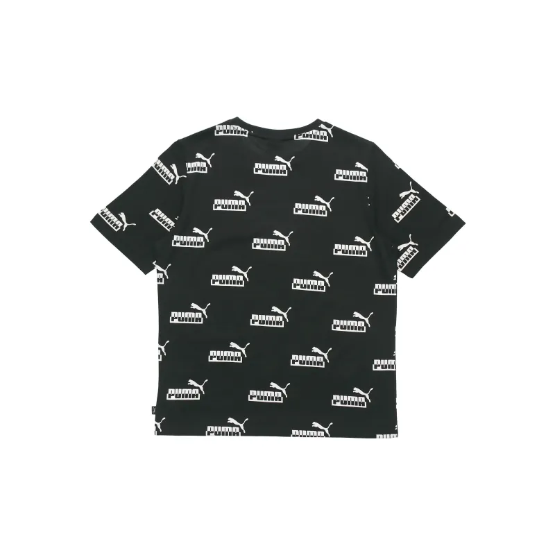 PUMA Set-in Sleeve T-Shirt Men's Black-1