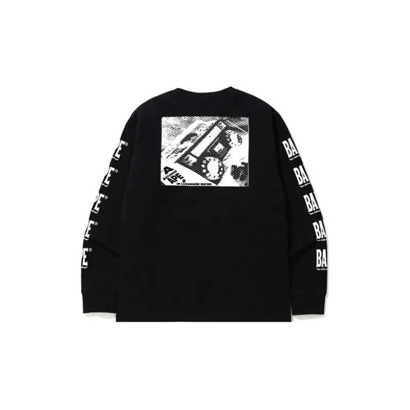 Bape Boombox Tag L/S Tee-3