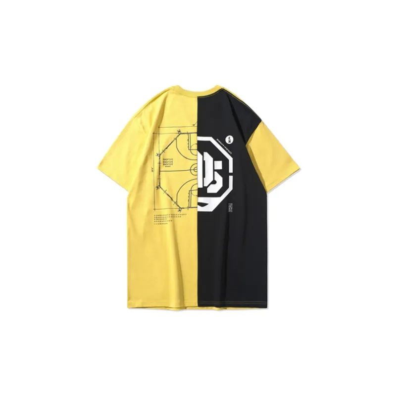 LiNing BADFIVE T Shirts Men Custard-1