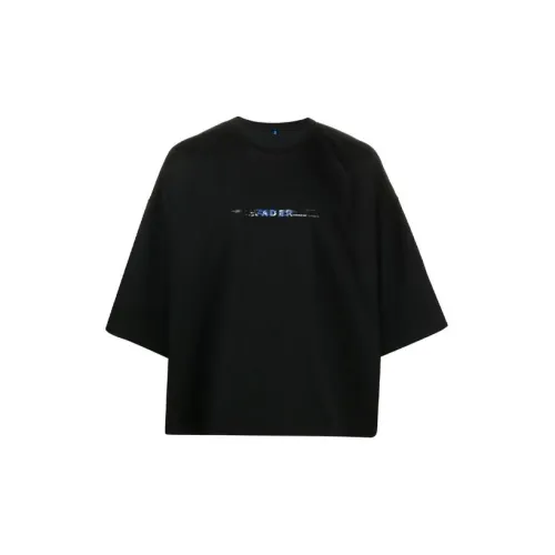 ADER ERROR T-Shirts Unisex Black