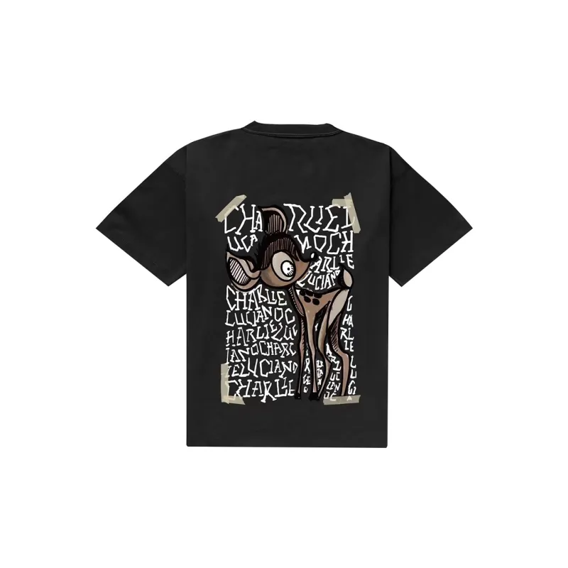 Charlie Luciano T Shirt Unisex Black-1