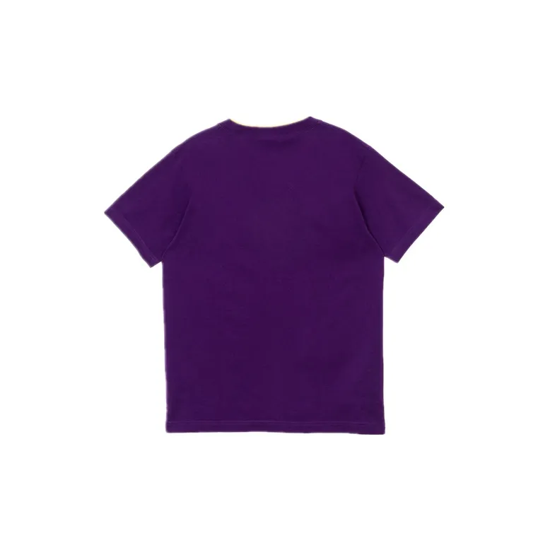 Champion Straight T-Shirt Japan Version Unisex Dark Purple-1