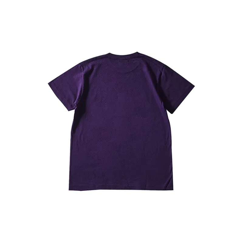 Thrasher Straight T-Shirt Japan Version Unisex Purple-1