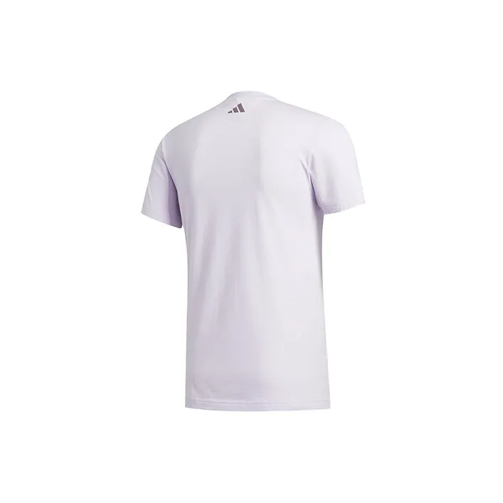 Adidas T Shirts Men Purple-1