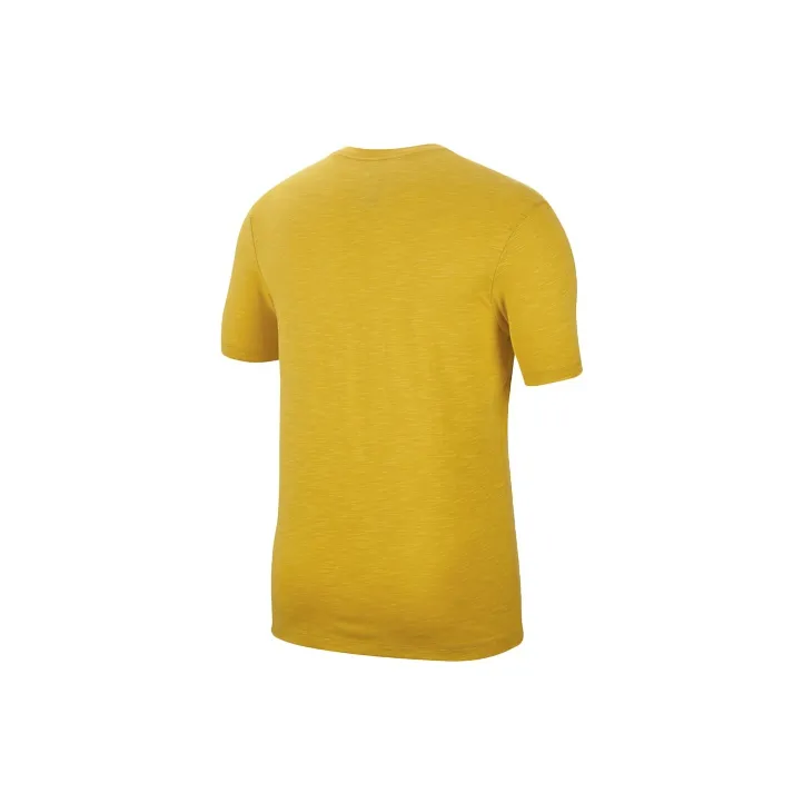 Nike T Shirts Men Yellow-1