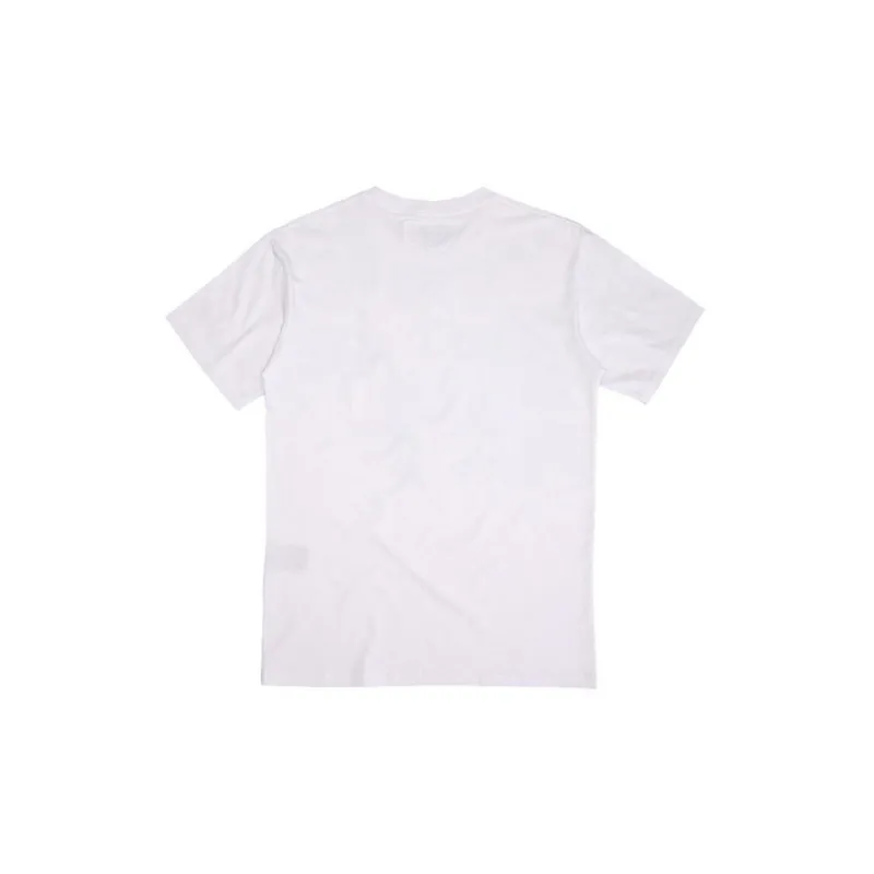 Heather Grey Wall T-Shirt Unisex White-1