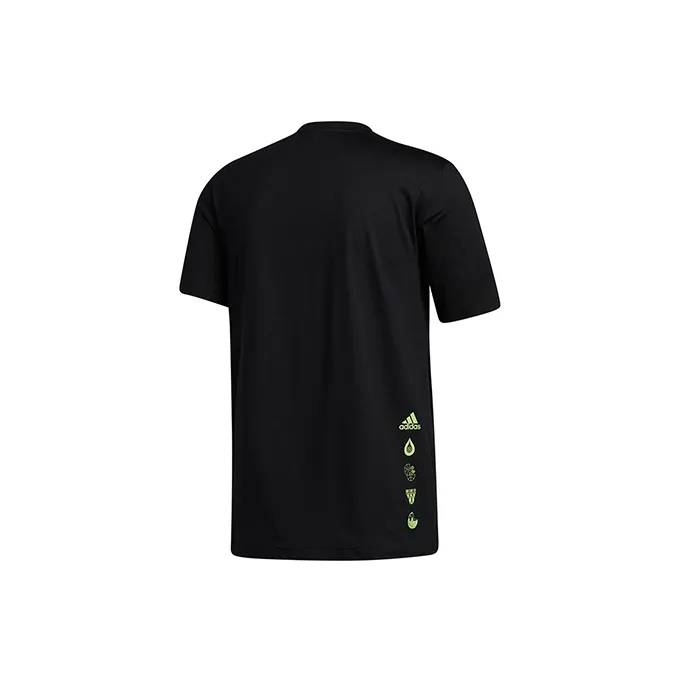 Adidas T Shirts Men Black-1