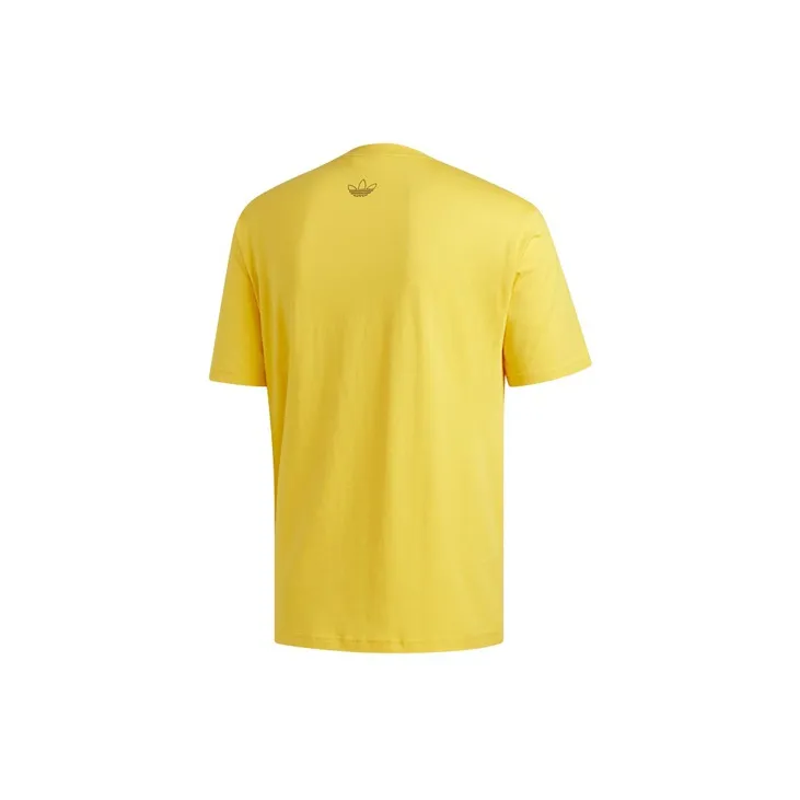 Adidas Originals T Shirt Men's Yellow-1