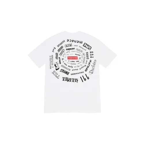 Supreme SS21 Spiral Slogan-Print T-shirt