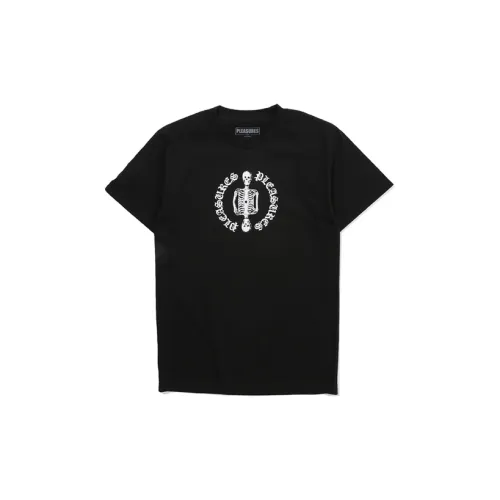 PLEASURES T-Shirts Unisex Black