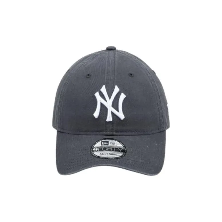 New Era Cotton Baseball Caps Unisex Dark Gray-2