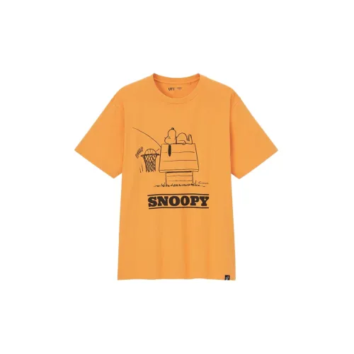 UNIQLO T-Shirts Unisex Yellow