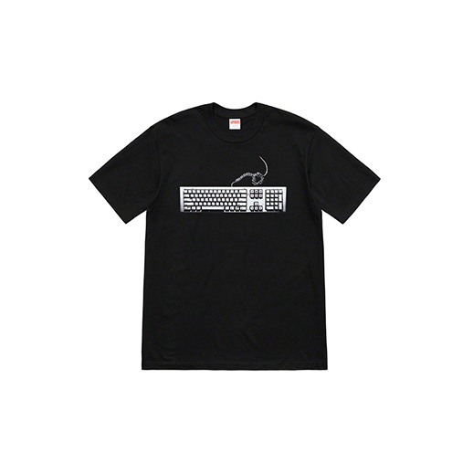 bebcdrshop trends supreme keyboard shirt POIZON