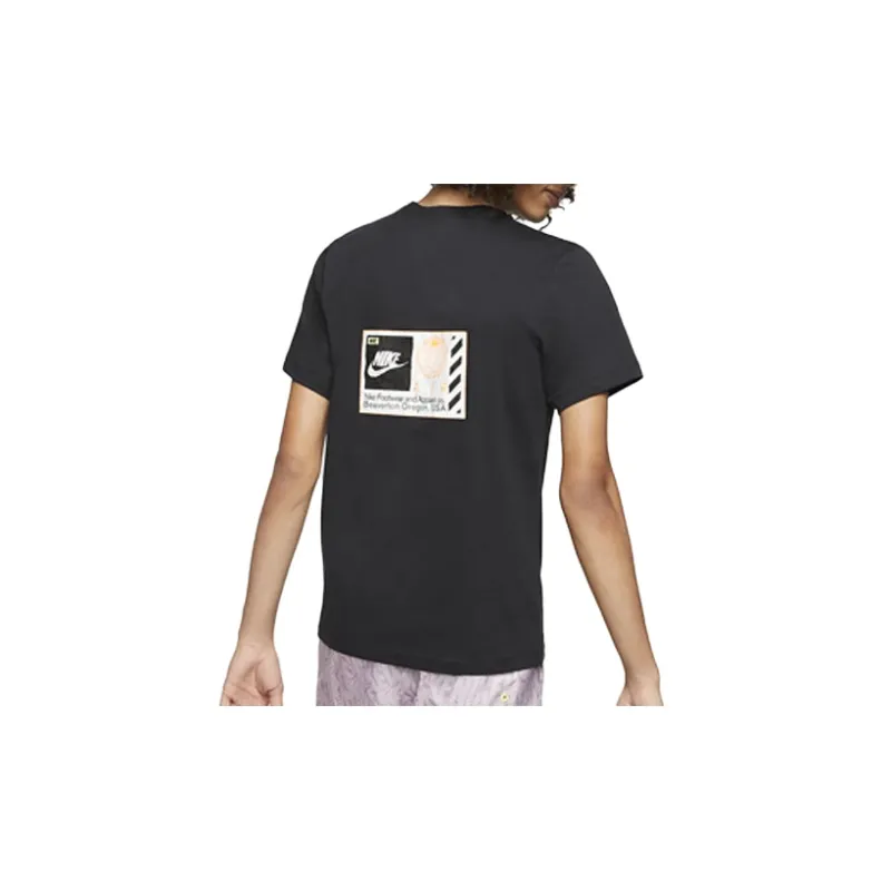 Nike Set-in Sleeve T-Shirt Men's Black-1