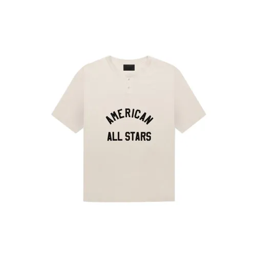 Fear of God Seventh Collection All Star Henley Tee Cream Heather