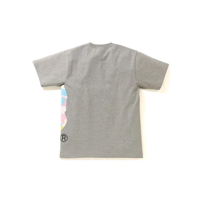 A BATHING APE New Multi Camo Side Big Ape Head Tee-8