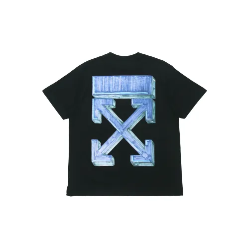 OFF-WHITE Marker Blue Arrows Oversized Tee 