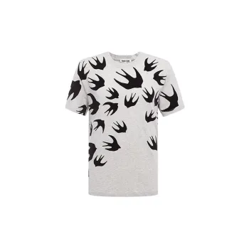 McQ Alexander McQueen T Shirts Men Gray