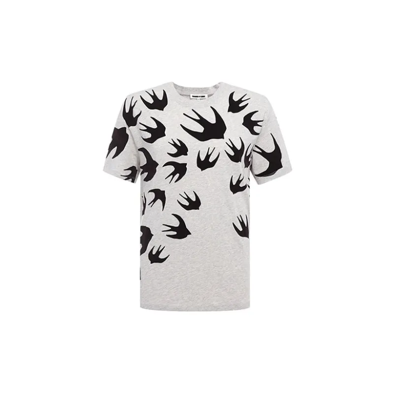 McQ Alexander McQueen T Shirts Men Gray-0