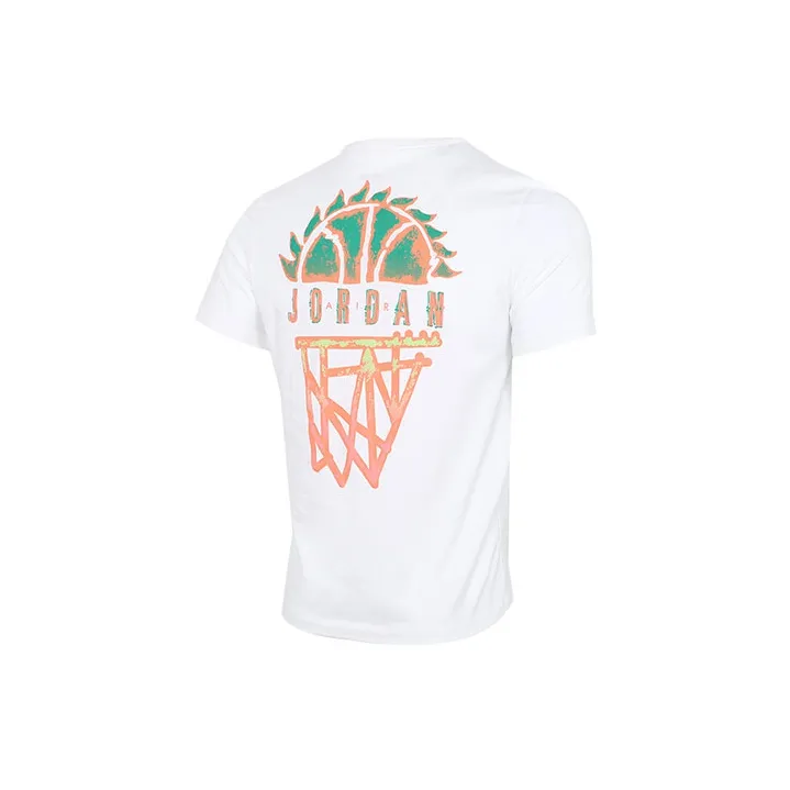 Jordan Set-in Sleeve T-Shirt Men's White-1