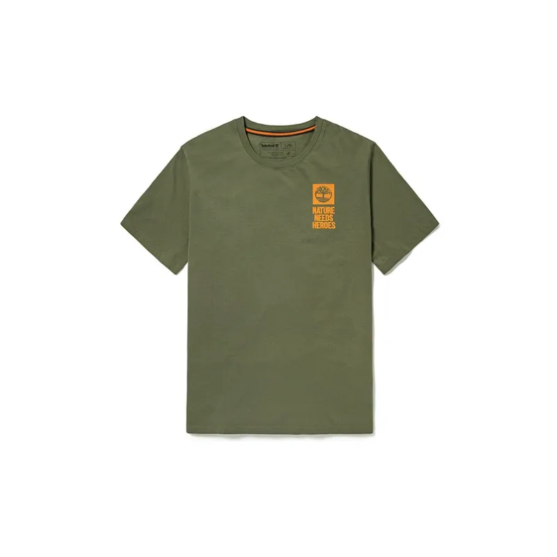 Timberland T Shirts Men Kassel Green-1
