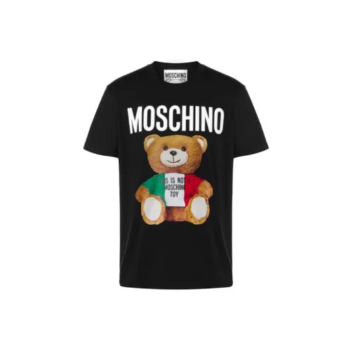 MOSCHINO T-Shirts Men Black