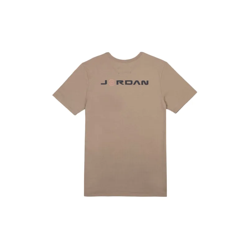 Jordan x Clot T-Shirt Men's Khaki-1