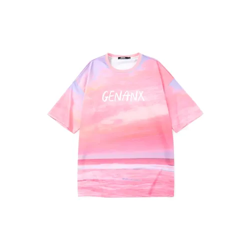 GENANX T-Shirts Unisex Pink