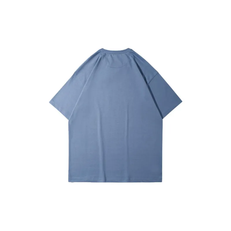 LiNing T Shirts Men Hometown Blue-1
