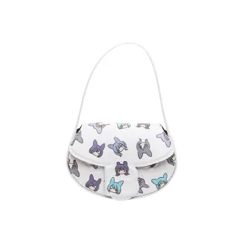 FORBITCHES Polyurethane Handbag Women's White