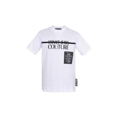 VERSACE JEANS COUTURE T-Shirts Men White