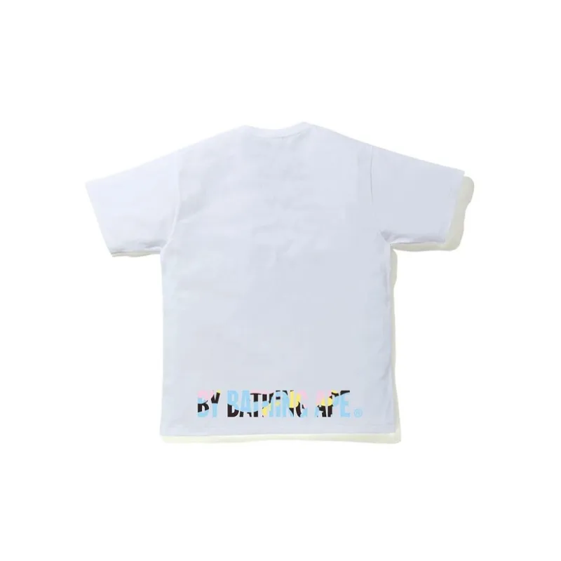 Bape New Multi Camo Ape Face Tee-7