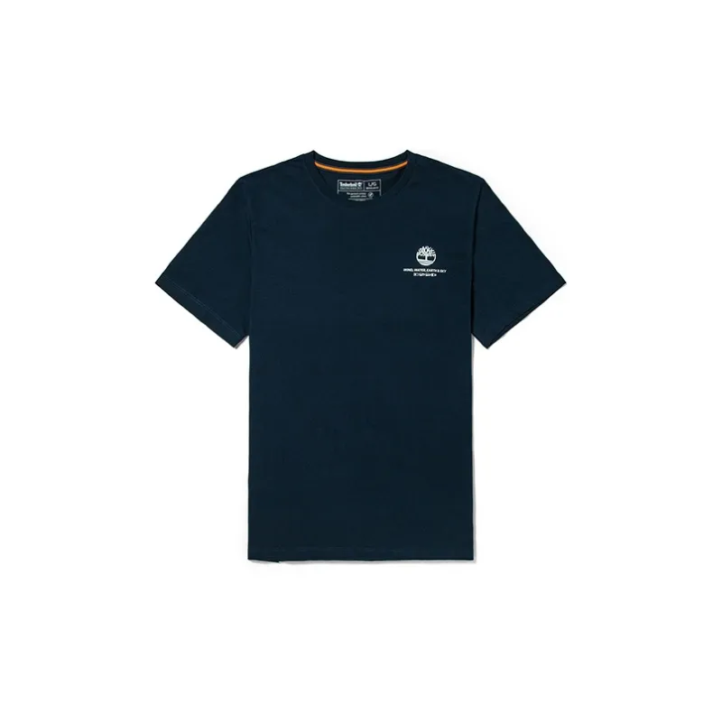 Timberland T Shirt Men's Dark Sapphire-1