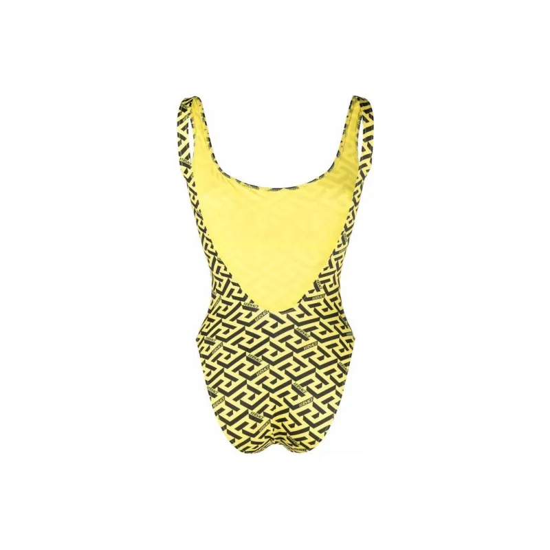 VERSACE One-Piece Swimsuits Women's Yellow-1