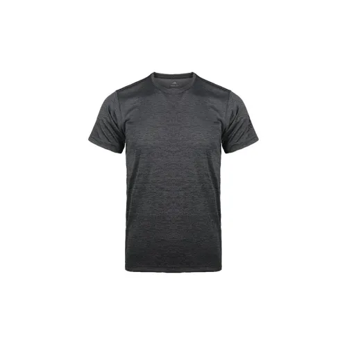 Adidas T-Shirts Men Black Gray