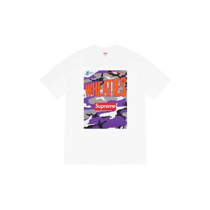 Supreme Wheaties Tee Black - Cheap Rcj Jordan Outlet