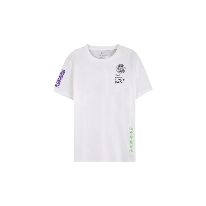 Nike Set in Sleeve T Shirt Men's White-1