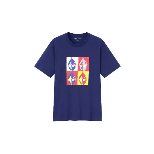 UNIQLO T-Shirts Men Dark Blue