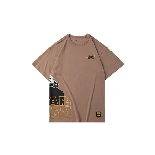 LINING T-Shirts Men Ginger Cake Brown