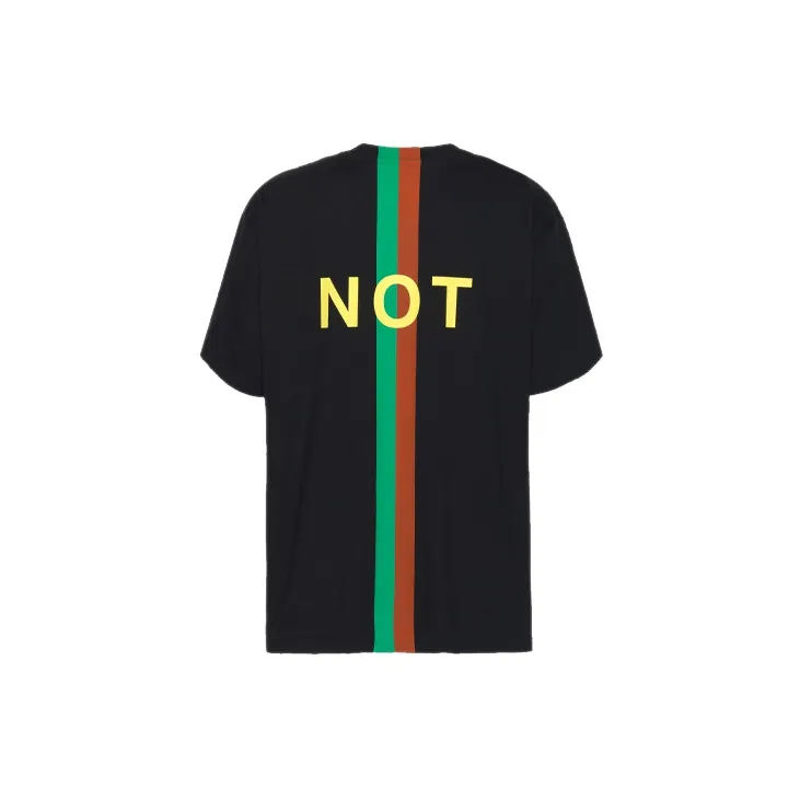 GUCCI Fake/Not Print Organic cotton T shirt-1