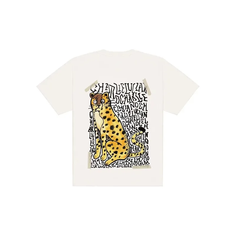 Charlie Luciano Straight T Shirt Unisex White-1