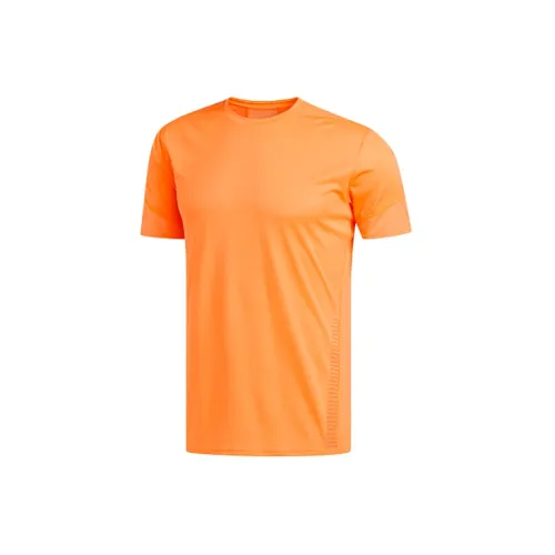 Adidas T-Shirts Men Shimmery Orange