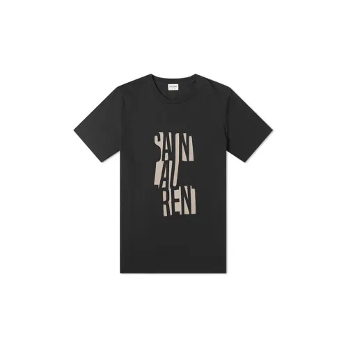 SAINT LAURENT T-Shirts Unisex Black