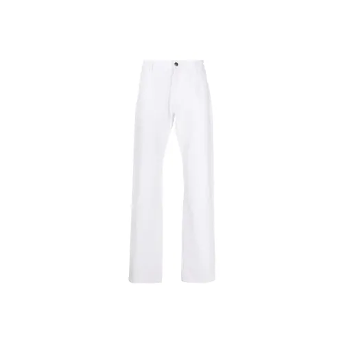 RAF SIMONS Jeans Men White