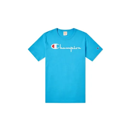 Champion T-Shirts Unisex Blue